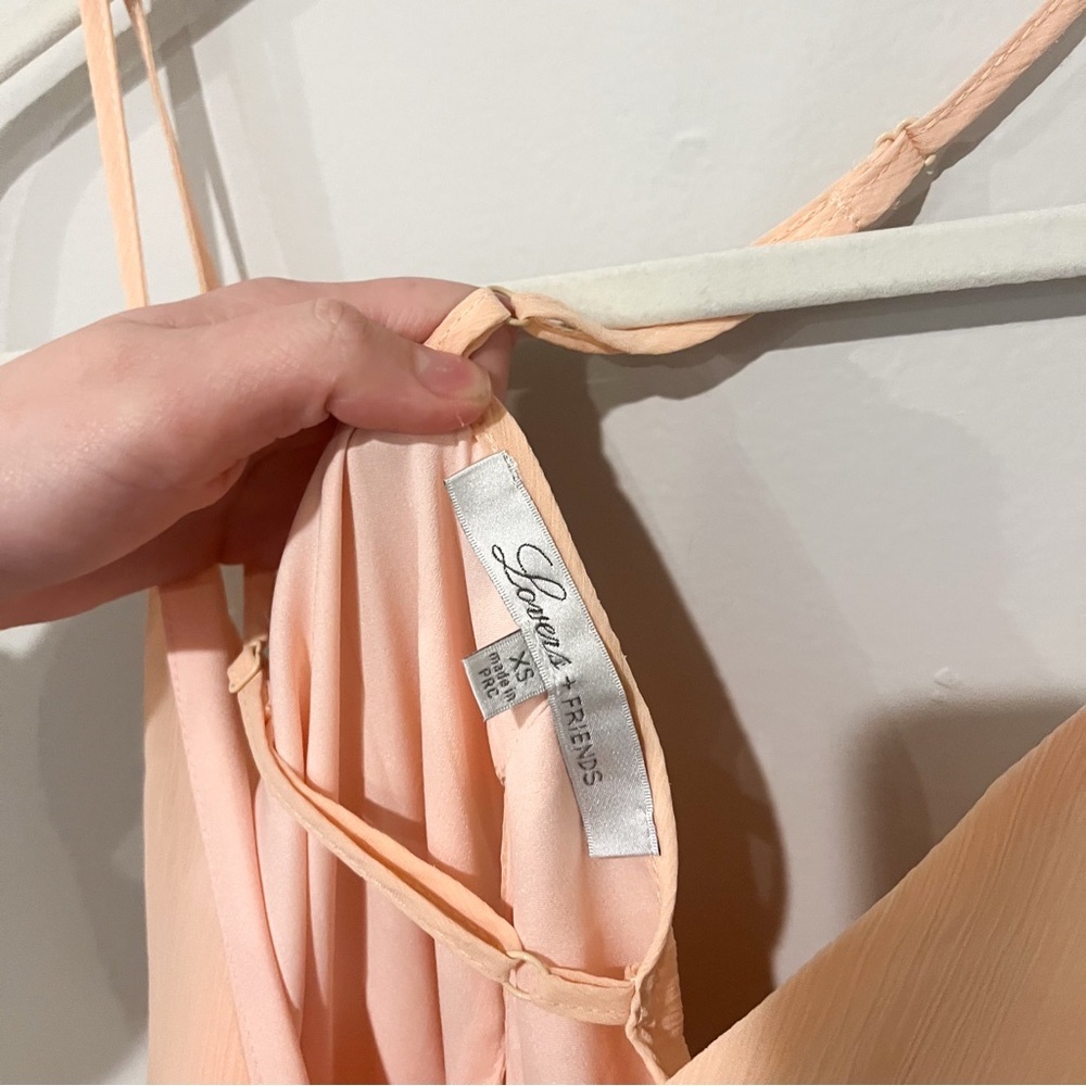 Lovers + Friends Papaya Pink Soulmate Mini Dress - Picture 6 of 9